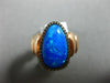 ESTATE LARGE .23CT CHOCOLATE FANCY DIAMOND & AAA OVAL 14K WHITE GOLD HALO RING