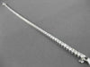 ESTATE 2.96CT DIAMOND 14KT WHITE GOLD CLASSIC FOUR PRONG 2mm TENNIS BRACELET