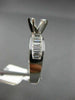 ESTATE .90CT DIAMOND 14KT WHITE GOLD CLASSIC 6 PRONG SEMI MOUNT ENGAGEMENT RING