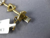 ESTATE .40CT DIAMOND 14KT WHITE & YELLOW GOLD FLOWER HEART LOVE BRACELET #1487