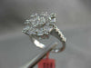 ESTATE 1.36CT ROUND & BAGUETTE DIAMOND 18KT WHITE GOLD FRIENDSHIP PROMISE RING