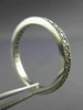 ESTATE .40CT ROUND DIAMOND 14KT WHITE GOLD 3D CHANNEL SET ETERNITY RING #22398