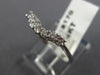 ESTATE .35CT DIAMOND 14KT WHITE GOLD 7 STONE "V" SHAPE ANNIVERSARY RING #18170