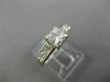 ESTATE EGL 1.70CT PRINCESS DIAMOND 14K WHITE GOLD CLASSIC ENGAGEMENT RING #25520