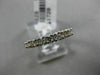 ESTATE .35CT ROUND DIAMOND 14KT WHITE GOLD 3D CLASSIC 7 STONE ANNIVERSARY RING