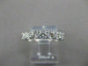 ESTATE 1CTW DIAMOND 18K WHITE GOLD FILIGREE WEDDING ANNIVERSARY RING FVVS #21534