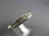 2.20CT ROUND DIAMOND 14K WHITE GOLD 3D CHANNEL ETERNITY WEDDING ANNIVERSARY RING
