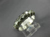 ESTATE .55CT DIAMOND 14K WHITE GOLD 7 STONE CLAW WEDDING ANNIVERSARY RING #6437