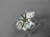 ESTATE .90CT DIAMOND 14KT WHITE GOLD CLASSIC 6 PRONG SEMI MOUNT ENGAGEMENT RING