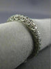 ESTATE .50CT DIAMOND 14KT WHITE GOLD 3D DOUBLE SIDED ETERNITY ANNIVERSARY RING