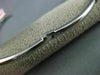 ESTATE .70CT DIAMOND 14KT WHITE GOLD 3D MOVABLE CIRCLE OF LIFE BANGLE BRACELET