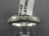 ANTIQUE .50CT OLD MINE DIAMOND PLATINUM CLASSIC WEDDING ANNIVERSARY RING #6142