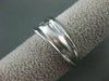 ESTATE WIDE .25CT DIAMOND 7 STONE 14KT WHITE GOLD MENS ANNIVERSARY RING #16135