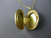 .09CT DIAMOND & AAA SOUTH SEA PEARL 14KT YELLOW GOLD HEART LOCKET PENDANT #26417