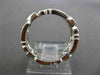 ANTIQUE OLD MINE DIAMOND PLATINUM FLORAL ETERNITY WEDDING ANNIVERSARY RING #3280