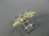 .77CT DIAMOND 14KT YELLOW GOLD 3D CLASSIC SEMI ETERNITY WEDDING ANNIVERSARY RING