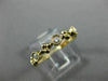 .25CT DIAMOND 14K YELLOW GOLD 3D 5 STONE FILIGREE SEMI ETERNITY ANNIVERSARY RING