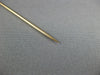 ANTIQUE AAA RED CABOCHON AGATE 14KT YELLOW GOLD 3D CLASSIC LAPEL PIN #26532