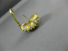 ESTATE LARGE 18KT WHITE & YELLOW GOLD 3D MULTI ROW TWISTED CLIP ON EARRINGS
