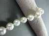 ESTATE 14KT YELLOW GOLD ONE STRAND NATURAL AAA SOUTH SEA PEARL BRACELET #19608
