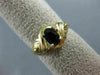 .67CT DIAMOND & AAA SAPPHIRE 14KT YELLOW GOLD INFINITY SOLITAIRE ENGAGEMENT RING