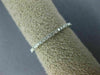 ESTATE .32CT DIAMOND 18KT WHITE GOLD 1MM ROUND ETERNITY WEDDING ANNIVERSARY RING