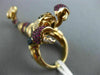 EXTRA LARGE 2.33CT DIAMOND & AAA MULTI GEM 18KT ROSE GOLD LOBSTER SCORPION RING