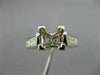 ESTATE 1.50CT DIAMOND 14KT WHITE GOLD CLASSIC 4 PRONG SEMI MOUNT ENGAGEMENT RING