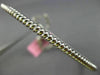 ESTATE WIDE .22CT DIAMOND 14K WHITE GOLD 3D FLEXIBLE FLOWER LOVE BANGLE BRACELET