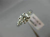 ESTATE 1.20CT DIAMOND 18KT WHITE GOLD 3D CLASSIC 3 STONE LUCIDA ENGAGEMENT RING
