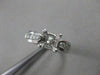 ESTATE .48CT ROUND DIAMOND PLATINUM 3D SEMI MOUNT ENGAGEMENT RING EF VVS 20173
