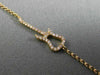 ESTATE .09CT PINK ROUND DIAMOND 18KT ROSE GOLD 3D GUITAR CLASSIC FUN BRACELET