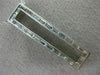 ESTATE .60CT DIAMOND 14KT WHITE GOLD 3D RECTANGULAR FILIGREE ELONGATED NECKLACE