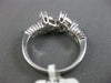 ESTATE 1.28CT DIAMOND 18KT WHITE GOLD 3D CLASSIC MULTI SHAPE TRIANGULAR FUN RING