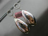 ESTATE LARGE .36CT DIAMOND 14KT WHITE GOLD 3D CIRCLE OF LIFE PEAR SHAPE EARRINGS
