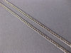 ANTIQUE LONG 14KT WHITE GOLD CLASSIC 2MM LINK CHAIN #27340