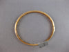 LARGE 1.91CT DIAMOND 18K ROSE GOLD 3 ROW PAVE SEMI ETERNITY CUFF BANGLE BRACELET