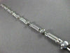 ESTATE WIDE 1.20CT DIAMOND 14KT WHITE GOLD ETOILE SOLID BRACELET STUNNING #19274