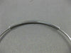 ESTATE .32CT DIAMOND 14K WHITE GOLD 3D CLASSIC PAVE TWO ROW LOVE BANGLE BRACELET