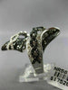ESTATE MASSIVE 4.36CT WHITE & BLACK DIAMOND 14K WHITE GOLD 3D INFINITY LOVE RING
