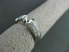 ESTATE 1.18CT DIAMOND 14KT W  PRINCESS INVISIBLE SEMI MOUNT ENGAGEMENT RING #430