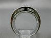 LARGE 2.0CT DIAMOND 18KT WHITE GOLD MULTI ROW SQUARE TRIANGULAR ANNIVERSARY RING