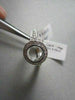 ESTATE .50CT DIAMOND 14KT WHITE GOLD 3D CLASSIC FILIGREE BEZEL ENGAGEMENT RING