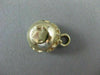 ANTIQUE 14KT YELLOW GOLD FILIGREE STRIKING BEAR JAR PENDANT ONE OF A KIND #22534