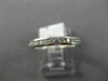 ESTATE .40CT DIAMOND 14KT WHITE GOLD SEMI ETERNITY CHANNEL ANNIVERSARY RING 1634