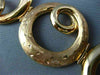 ESTATE EXTRA LARGE 1.10CT DIAMOND 18KT WHITE & ROSE GOLD CIRCULAR SWIRL BRACELET