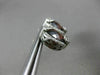 ESTATE LARGE 6.80CT DIAMOND & GARNET 14K WHITE GOLD FLOWER POST HANGING EARRINGS