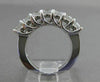 ESTATE 1.40CT DIAMOND 14KT WHITE GOLD LUCIDA 7 STONE ANNIVERSARY RING 4mm #18608