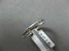 0.47CT DIAMOND 14KT WHITE GOLD 3D SEMI ETERNITY ETOILE WEDDING ANNIVERSARY RING