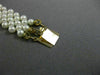 ESTATE WIDE & LONG AAA SOUTH SEA PEARL 14K YELLOW GOLD MULTI ROW BRACELET #26195